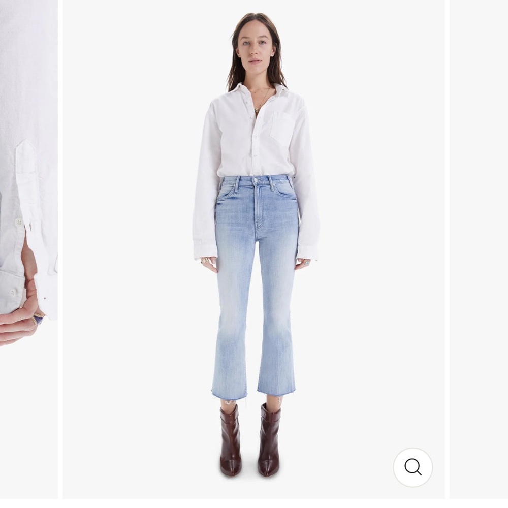 MOTHER Light Blue Women's Jeans